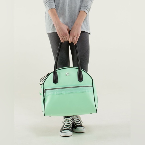 lululemon athletica Handbags - Lululemon Sweat Once A Day Bag Fresh Teal